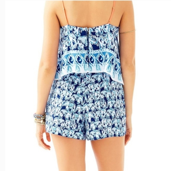 Lilly Pulitzer Ceyln Romper - Picture 4 of 9